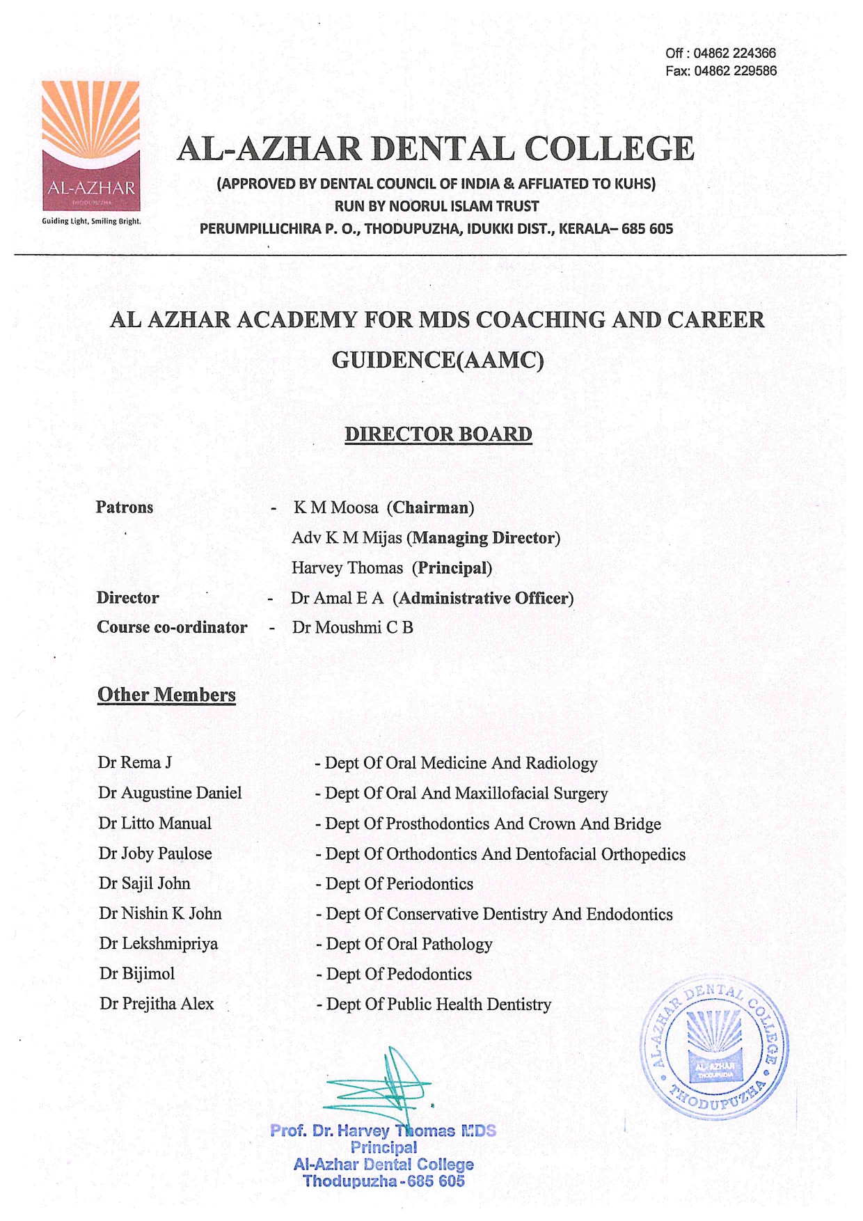 Al Azhar Academy For Mds Coaching And Career Guidance Al Azhar Dental