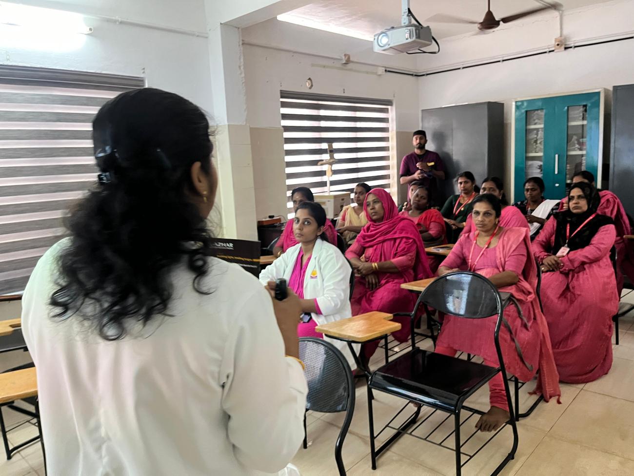 Oral cancer awareness class