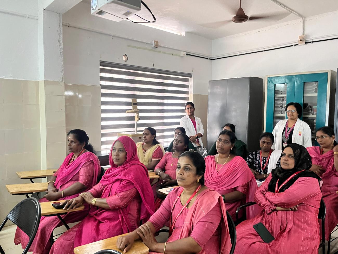 Oral cancer awareness class