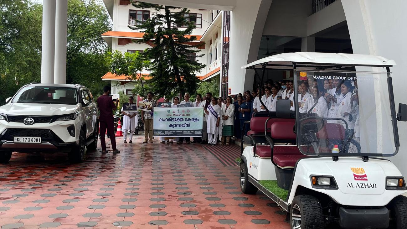 Anti drug campaign by Mission Spandan