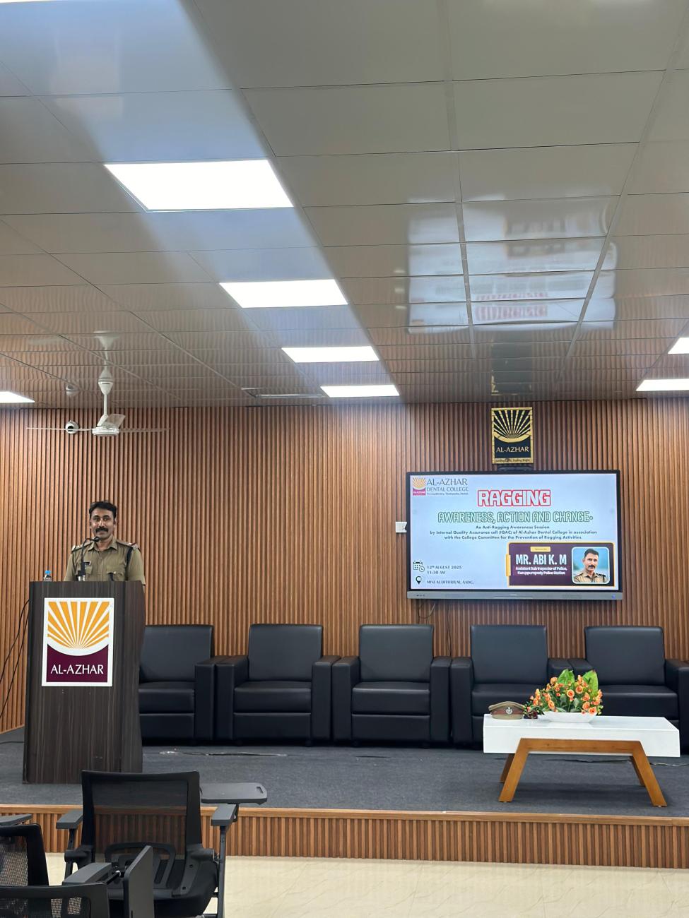 Anti ragging awareness session