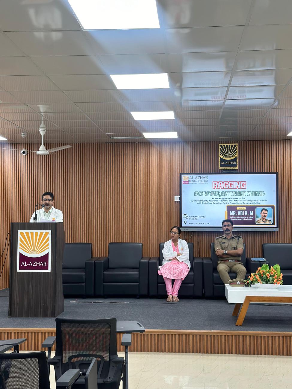 Anti ragging awareness session