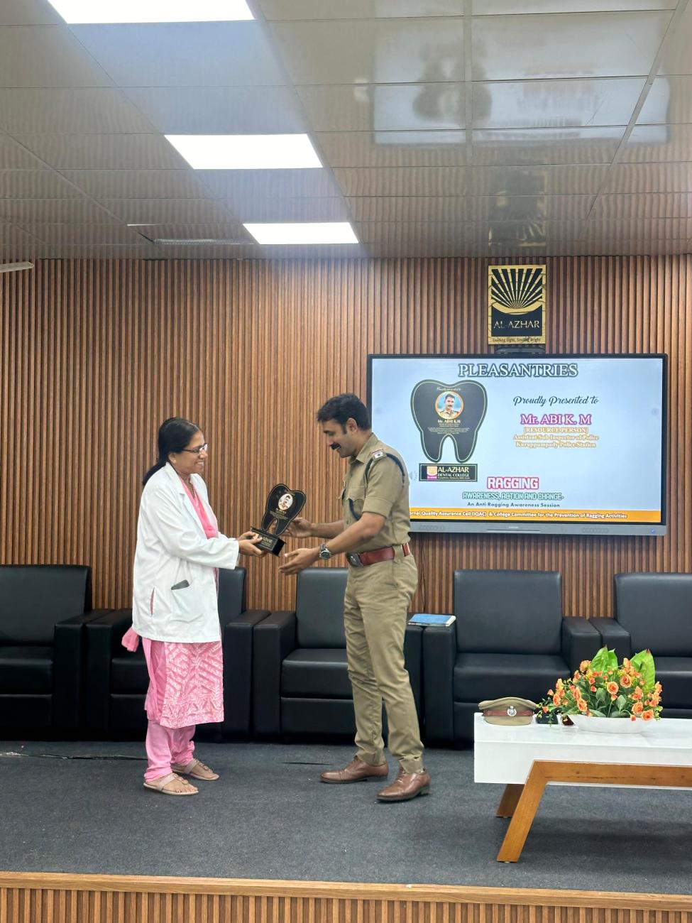 Anti ragging awareness session