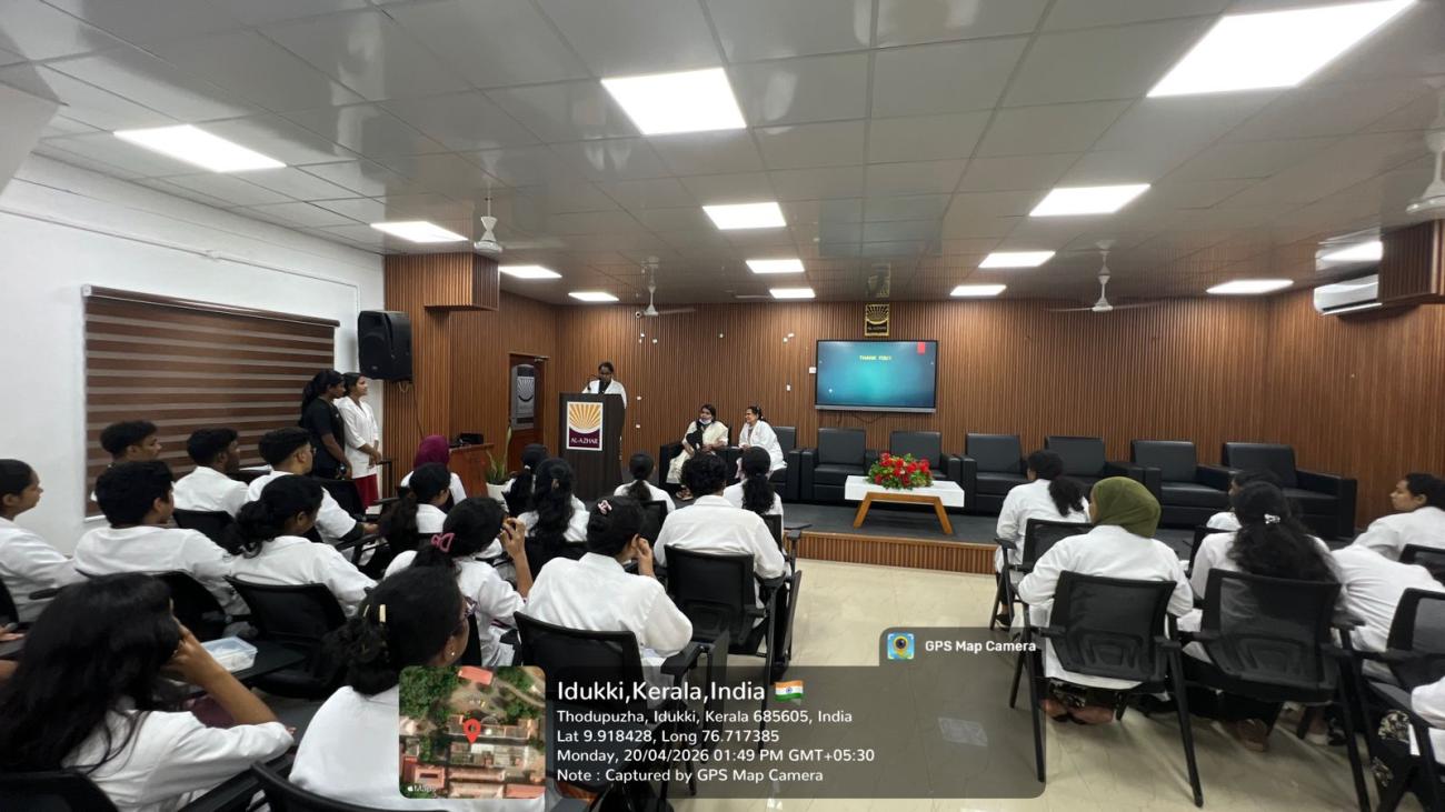 Sensitization session on Reproductive Health 