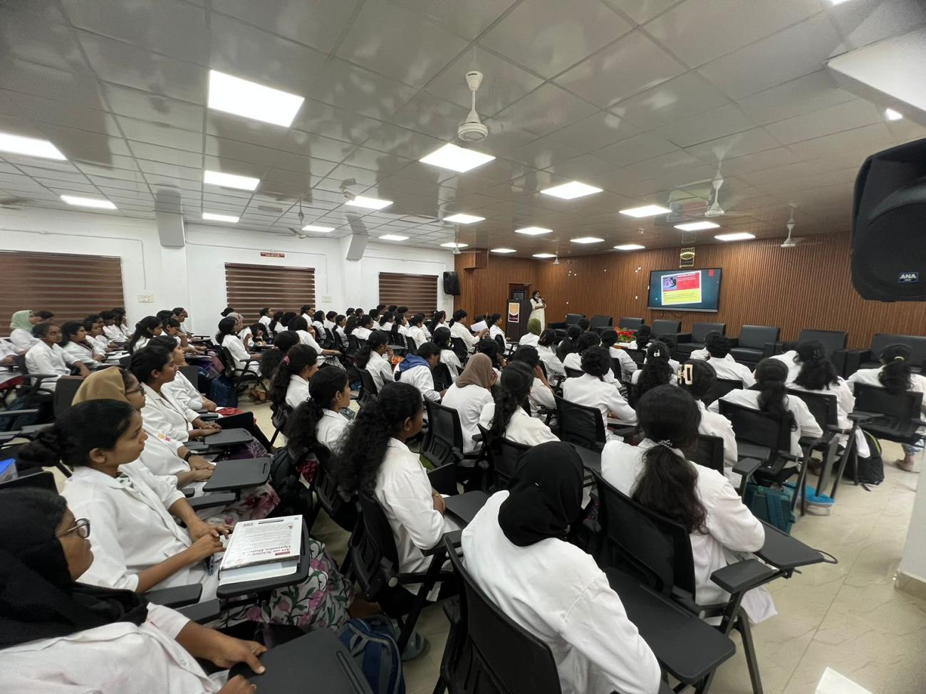 Sensitization session on Reproductive Health 