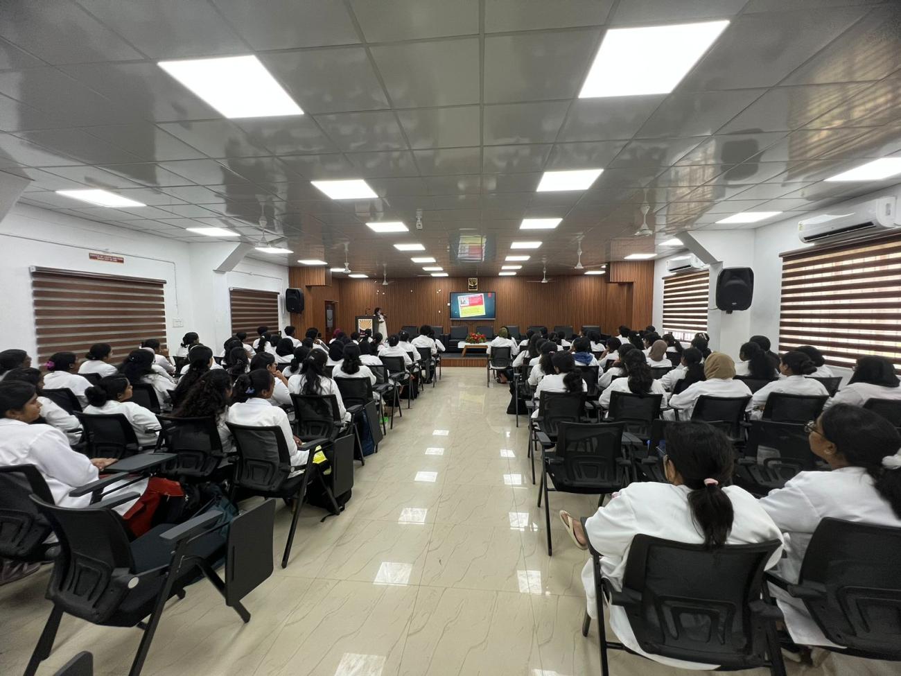Sensitization session on Reproductive Health 