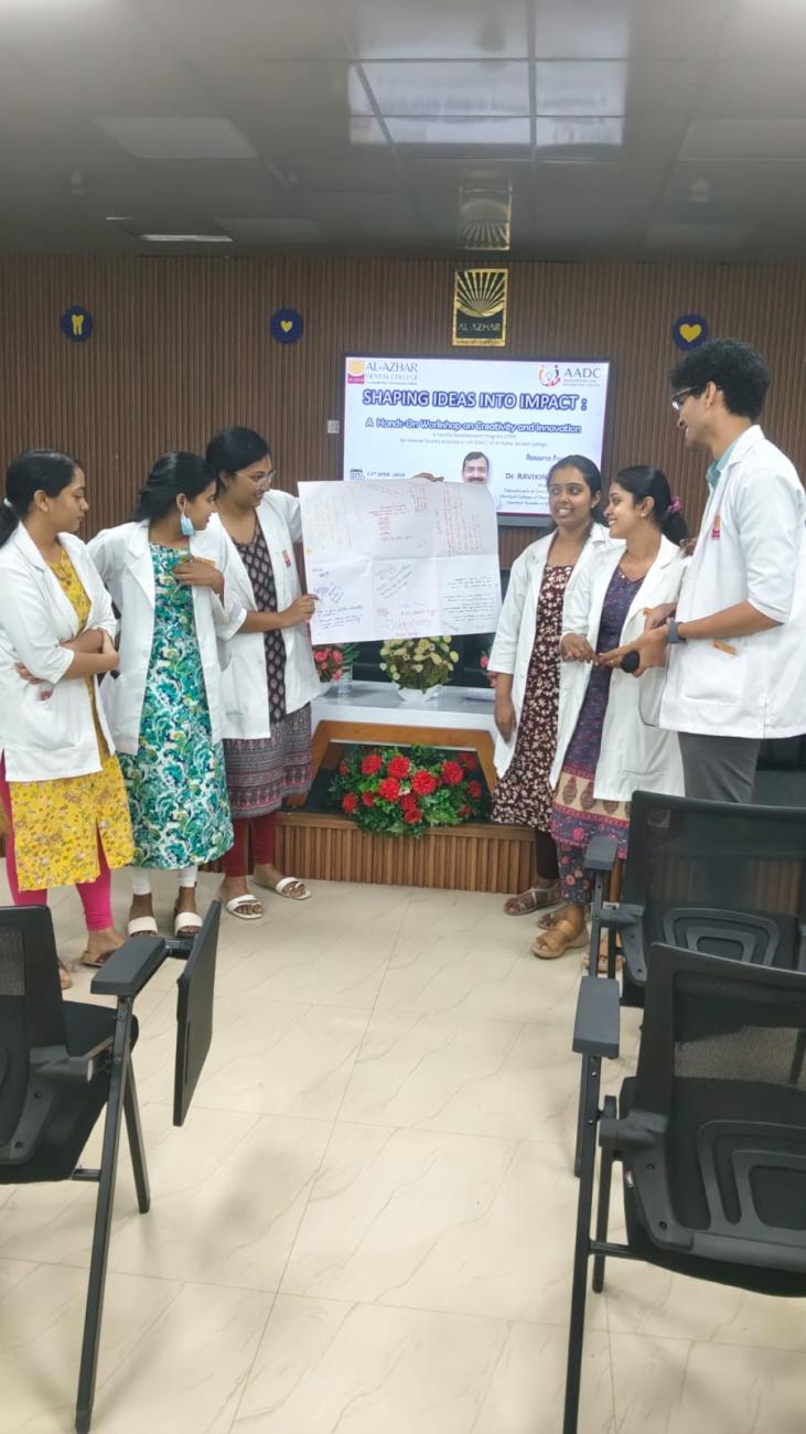 Shaping ideas into impact- FDP Program