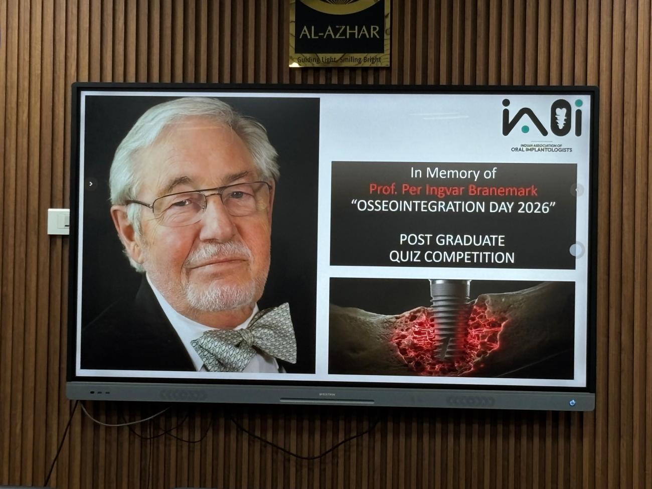 Osseointegration Day 2026- Quiz competition 