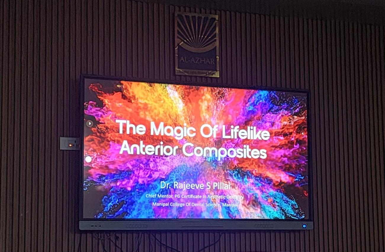 The Magic of lifelike Anteriors Composites