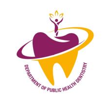 Department of Public Health Dentistry Logo